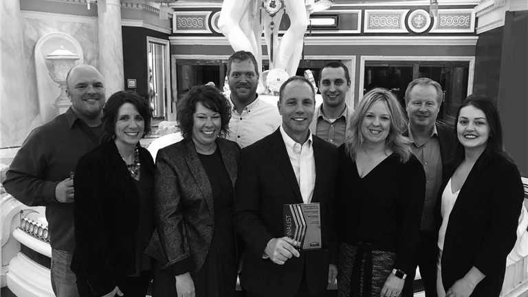 Hartman Homes Team in Las Vegas- Black and White