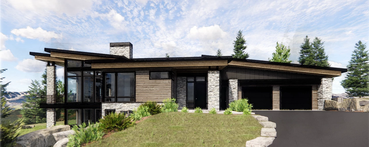 Big Sky Mountain Model Home: Final Rendering Entry