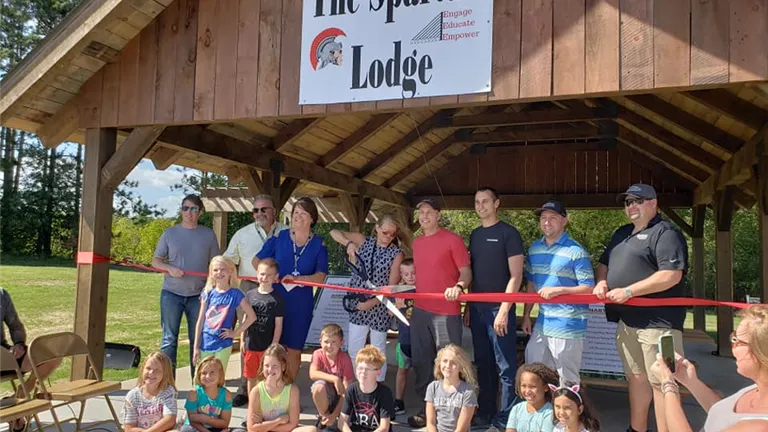 Hartman Homes Donates Outdoor Classroom Image 1