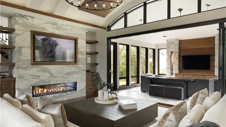 Modern Mediterranean Elegance - Living Room 2