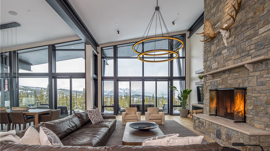 Promontory Mountain Retreat: Living Room 1