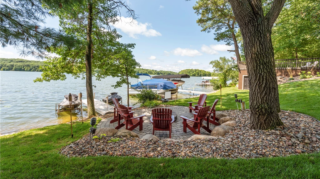 Wapogasset Lodge Retreat- Firepit Waterview